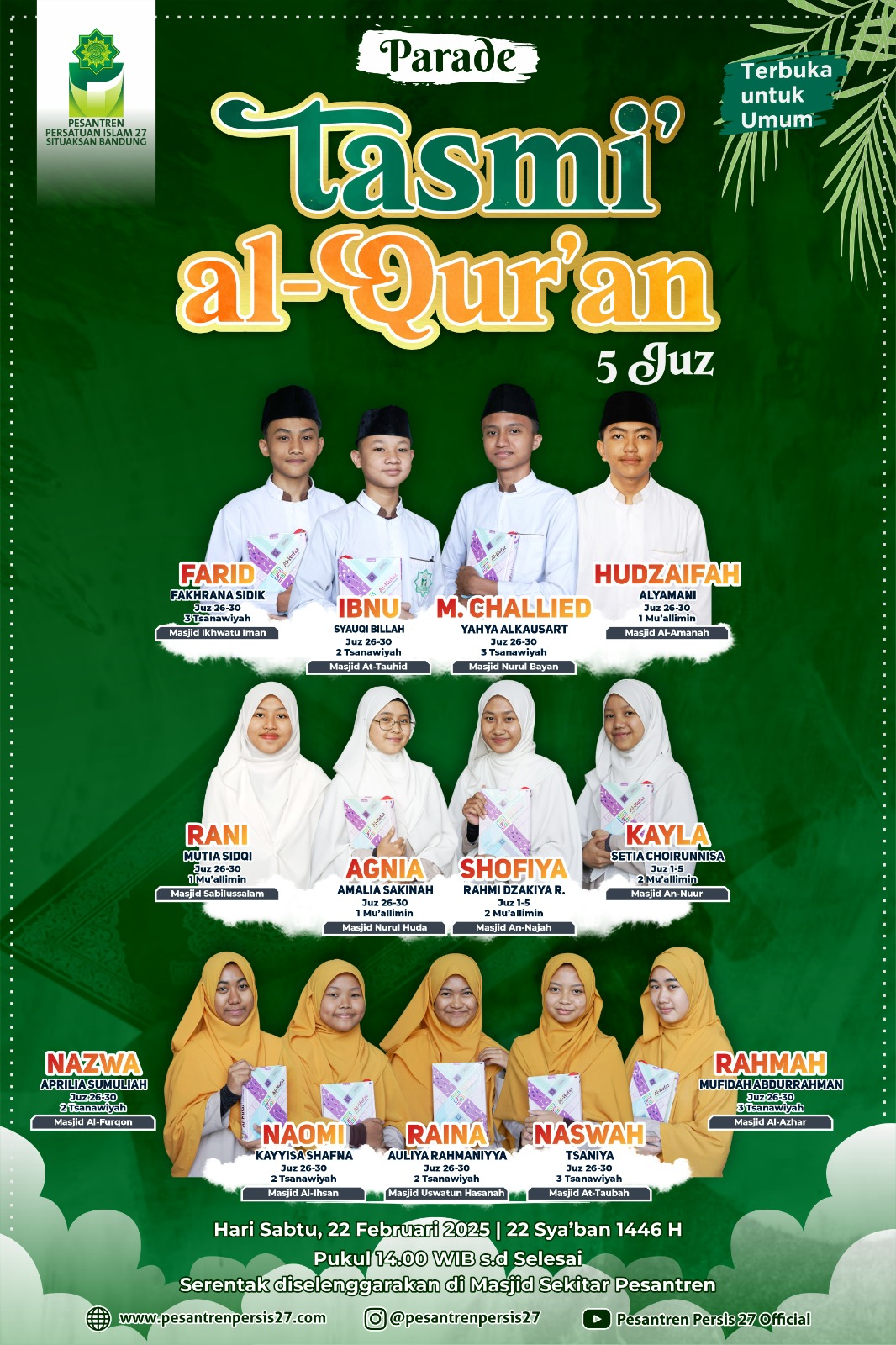 parade tasmi alquran