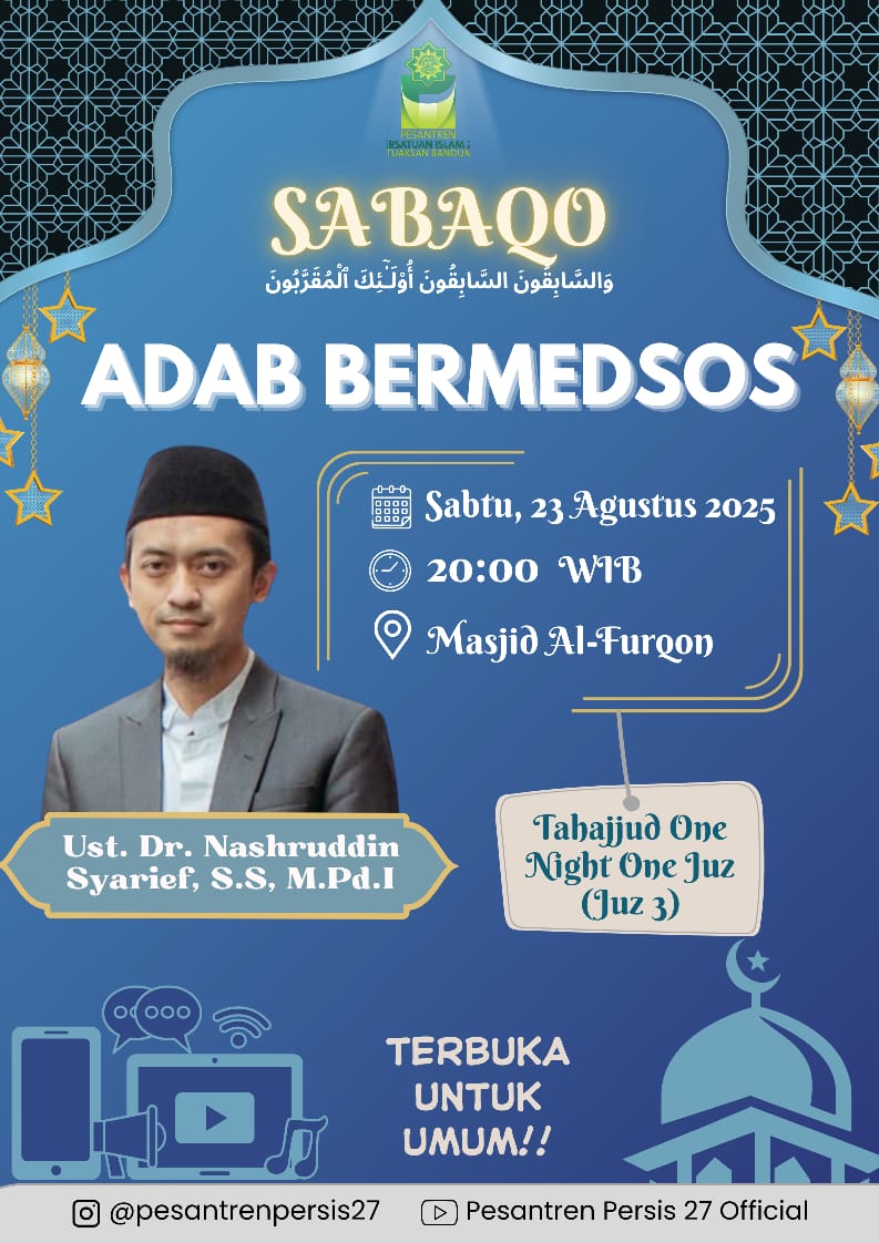 ✨SEMALAM BERSAMA ADAB DAN AL-QUR’AN (SABAQA)