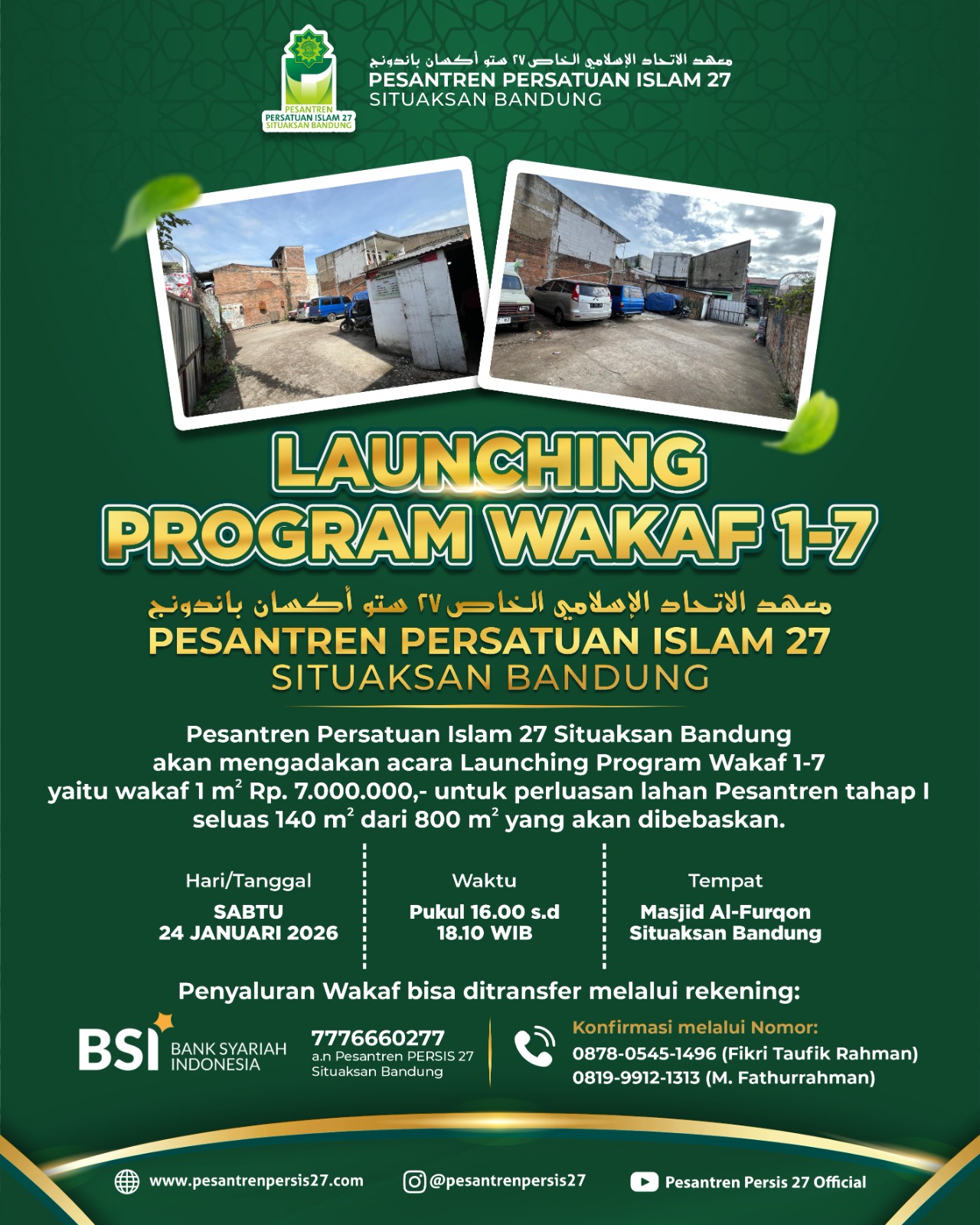 LAUNCHING PROGRAM WAKAF